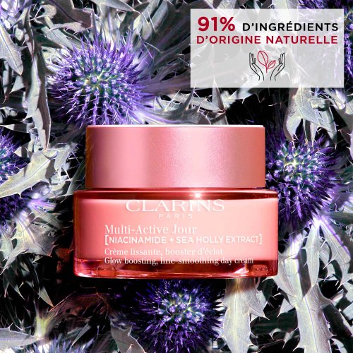 CLARINS-Multi-Active Jour - Crème lissante, booster d’éclat - CLARINS-Multi-Active Jour - Crème lissante, booster d’éclat -